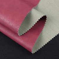 Tissu en cuir polyuréthane de haute qualité, cuir Rexine personnalisé, vente directe, dernier cuir artificiel souple de 0,7 mm, fabricant de cuir PU