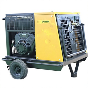 คอมเพรสเซอร์แอร์ติดรถเข็นล้อเบนซิน gowin แท้ใช้งานได้จริง - Product Image 3