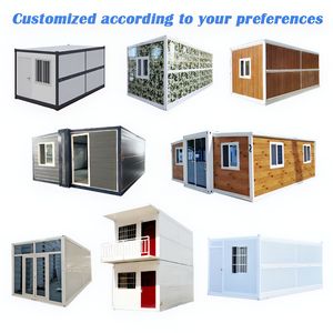 Kit complet de <span class=keywords><strong>maison</strong></span> en conteneur en acier à structure plate, fabrication directe d'usine, design moderne, utilisation en bureau, applications extérieures pour hôtels/villas/gîtes ruraux - Product Image 5