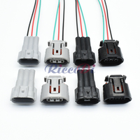 1 Juego de Conectores Eléctricos de 3 Pines TS para Alternador de Automóvil, Enchufe para Faros Delanteros para Lexus 6188-0282 6189-0443