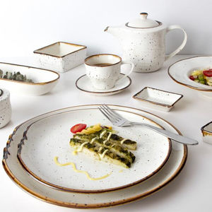 Assiettes en porcelaine, solide, offre spéciale, service de vaisselle - Product Image 1
