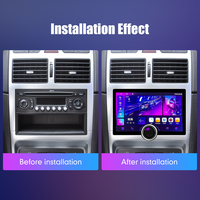 Autoradio GPS Tactile Android avec Écran QLED 2K Diamant de 10,1" ou 11,8", Stéréo Audio et Bouton Unique pour Voiture, Compatible Android Auto et Carplay