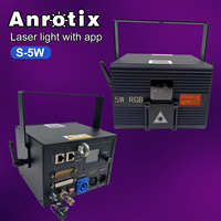 Lumière laser professionnelle 5W à haute stabilité pour événements, concerts, piste de danse