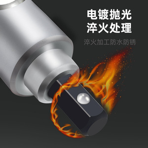 Adaptateur d'angle directionnel Glede pour outils manuels, tige hexagonale, roulement en alliage de zinc - Product Image 2