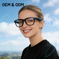 Nouvelles lunettes intelligentes IA avec cadre remplaçable, traduction en temps réel, double microphone et fonction vocale