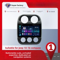 Estéreo para Auto Android de 10.1 Pulgadas, 2+32G, para JEEP COMPASS 2014, Radio para Auto, Autoradio, Carplay, Android Auto, GPS, Wifi, Audio HiFi, RDS