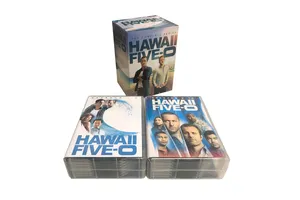 Hawaii Five-0 Seri lengkap Boxset 61 disc pabrik grosir DVD film TV Series kartun Region 1/Region 2 DVD Free Ship