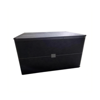 Haut-parleur professionnel audio double 18 pouces 2 voies pleine gamme pour scène / haut-parleur polyvalent