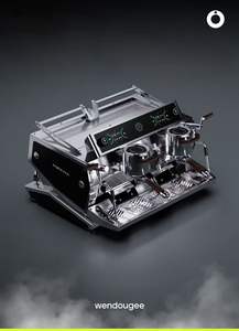 Convient à la machine à café à tête unique Wendougee Velociraptor - Machine à café semi-automatique italienne pour la maison, en acier inoxydable, écran tactile - Product Image 3