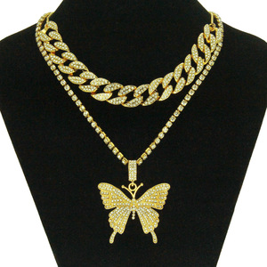 2026 Hot Selling Double Layered <b>Butterfly</b> Pendant Necklace <b>Light</b> Luxury Versatile Exquisite Women's Necklace Fashion Jewelry - Product Image 6