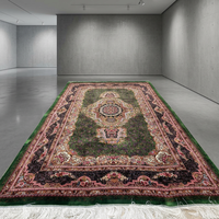 Pure Silk Hand Knotted Rug High Quality Modern Designer Carpet Premium Washable Non Slip Luxury for Bedroom Living Room Hotel
