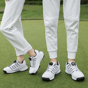 OEM Chaussures de <span class=keywords><strong>golf</strong></span> de sport de luxe en cuir de haute qualité, personnalisées, de créateur professionnel avec logo, imperméables pour hommes et femmes Fabricant - Product Image 3
