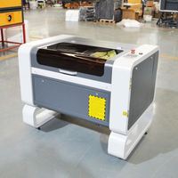 Vevor SIHAO-6040 Offre Spéciale Cnc Co2 3d Noir Cristal Fibre Noix De Coco Laser De Découpe et logo Gravure Machine De Chine