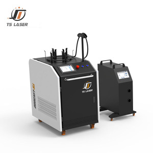 Tuosheng <span class=keywords><strong>4</strong></span> en <span class=keywords><strong>1</strong></span> soldadura de limpieza de corte 1000W 1500W 2000W mano para máquina de soldadura láser de fibra de mano pequeña de Metal - Product Image 4