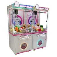 Machine de divertissement, console d'arcade, jeux, mini machine à griffes, jouet, machine à griffes avec accepteur de billets