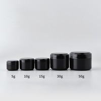 Vente en gros de pots cosmétiques en plastique PP de 5 ml avec couvercle à vis pour crème de soin de la peau, vernis à ongles - Couleur et capacité personnalisables, estampage UV/or