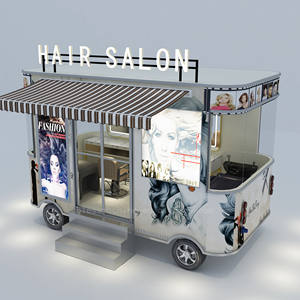 Nouveauté 2025 Vente d'Usine Meilleure Vente Salon de Coiffure et Barbier Électrique Mobile Camion Fourgon Remorque Boutique - Product Image 2