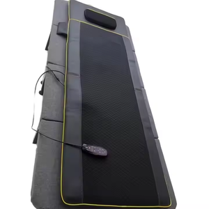 Matras tempat tidur musik Audio, matras pijat panas getar elektrik seluruh tubuh, fungsi terapi Premium nyaman kustom - Product Image 2