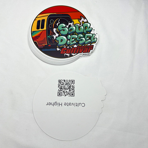 Pegatinas personalizadas troqueladas, de vinilo impermeable, con logo, adhesivas, para la marca de tu negocio. - Product Image 4