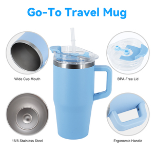 Custom 20oz Vacuum Insulated Stainless Steel Tumbler Cup with Lid and Straw Leak-Proof Travel Coffee <strong>Mug</strong> Outdoor <strong>Use</strong>