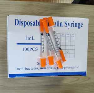 Jeringas Desechables para Diabéticos <span class=keywords><strong>de</strong></span> 0.3ml/0.5ml/1ml, Jeringas <span class=keywords><strong>de</strong></span> Insulina <span class=keywords><strong>de</strong></span> 29G/30G/31G, Agujas <span class=keywords><strong>de</strong></span> Insulina <span class=keywords><strong>de</strong></span> 6mm/8mm, Uso Veterinario - Product Image 1