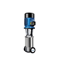 Pompe centrifuge multi-étages verticale en acier inoxydable CDL/F à fréquence variable pour circulation en pipeline à pression constante