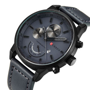 นาฬิกาข้อมือควอตซ์สายหนัง CURREN 8217 สำหรับผู้ชาย ขายดี ดีไซน์เรียบหรู แฟชั่นทันสมัย พร้อมฟังก์ชั่นวันที่อัตโนมัติ เหมาะสำหรับธุรกิจ - Product Image 1