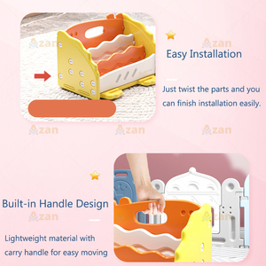 Libreria per Bambini <span class=keywords><strong>a</strong></span> Tema Dinosauri, Organizzatore di Libri Frontale, Contenitore per Giocattoli, Scaffale in Plastica OEM all'Ingrosso per Casa, Sala Giochi, Asilo Nido - Product Image 3
