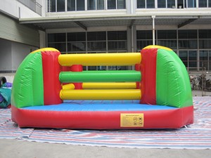 Anneau de boxe gonflable en PVC, arène sportive extérieure pour les combats - Product Image 2