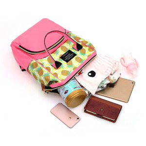 2019 Mode Populaire Voyage Mangeoire Poussette Suspendus Crèche Matelas À Langer Momie <span class=keywords><strong>Sac</strong></span> À Dos <span class=keywords><strong>Sac</strong></span> à Langer Bébé - Product Image 6