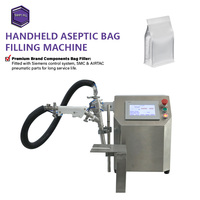 Machine de remplissage semi-automatique aseptique sur mesure pour sacs en boîte, avec cadre en acier inoxydable 304, pour bière artisanale, vinaigre, engrais et liquides