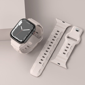 <span class=keywords><strong>Correa</strong></span> Deportiva de Silicona Impermeable para Reloj IWatch <span class=keywords><strong>Apple</strong></span> <span class=keywords><strong>Watch</strong></span> Series 11 10 9 Ultra 8 7 6 5 4 3 2 1 SE para Mujer y Hombre - Product Image 1