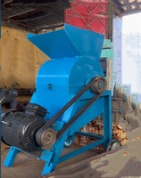 Broyeur de sol nutritif à haute efficacité Briquettes de charbon de bois organique Poudre de charbon Broyage Haricot Gâteau Haricots Machine de concassage