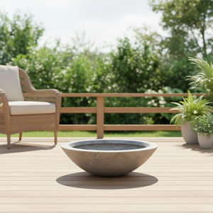 Vaso per Fiori in Cemento di Grande Capacità, Stile Nordico Minimalista, Durevole, per Centri Commerciali, Hotel, Progetti di Paesaggistica, Vendita Diretta dalla Fabbrica - Product Image 1