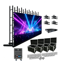 Mur vidéo LED extérieur étanche IP65 P2.5 P3.9, résolution 1920x1080, luminosité 5000 cd/m², grand écran publicitaire commercial