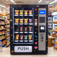 Accepteur de billets de banque, mini-autocollant, distributeur automatique, petit distributeur intelligent de snacks et de boissons, paiement sans espèces