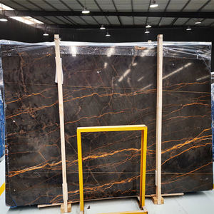 Marmo Nero e Oro Port Laurent Italiano per Pavimenti e Scale Interni - Product Image 2