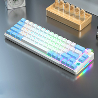 Clavier électronique sans fil rechargeable pour ordinateur portable filaire mini pc à bas prix clavier de jeu rétro-éclairé pour bureau mécanique OEM DIY