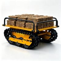 1,5 Tonnen Ferngesteuerter Elektrischer Raupentransporter - 1500kg Kapazität Motorisierter Kettenfahrzeug Mini-Dumper für Landwirtschaft & Industrie