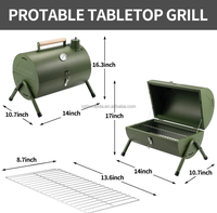 Nouveau réchaud de Camping Portable charbon de bois gril de table extérieur Barbecue fumeur