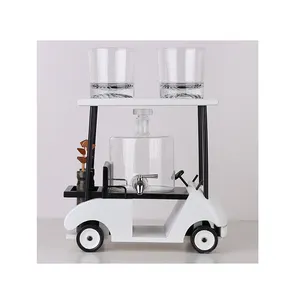 850ml Großhandel Custom ize Creative Whisky Dekan ter Golf Cart Dekan ter für Whisky