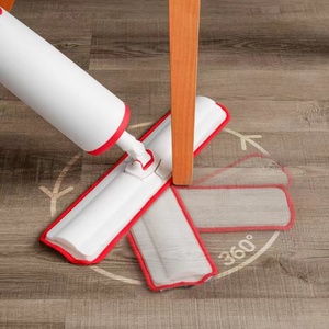 Jesun Nouvel Arrivage Vadrouille plate en microfibre autonettoyante Mains libres 360 Spin Twist Nettoyant pour le nettoyage de la maison - Product Image 4