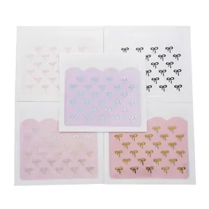 Autocollant souple en vinyle Pvc porte-cartes d'index transparent pochettes autocollantes pour classeurs et bibliothèques