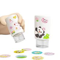Autocollants en plastique à prix d'usine pour récompenses et encouragement des enfants, jouet personnalisable avec votre design d'autocollant