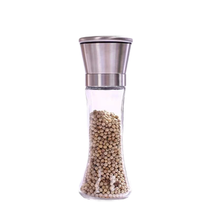 Pots à épices personnalisés pour maisons en gros très vendus Bouteille d'épices bon marché Bocal d'apothicaire en verre Bouteilles d'emballage pour épices - Product Image 1