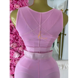 Corsé posparto rosa bebé con cremallera, faja moldeadora de cintura para mujer, <span class=keywords><strong>sexy</strong></span>, que realza las curvas - Product Image 2