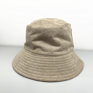 Sombrero de Pescador Unisex de Moda con Bordado 3D, Diseño OEM de Terciopelo, Popular entre las Personas, con Lazos, Dibujos Animados, Logotipo de Cuero, para Uso Diario Informal - Product Image 3
