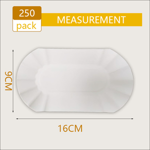 Assiettes en papier blanches jetables de haute qualité, personnalisées et imprimées pour les fêtes de Noël - Product Image 2