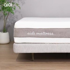 Colchón de Espuma Viscoelástica AIDI, Suave, 25 cm, Reversible, Hipoalergénico, con Tela de Algodón, Enrollable <span class=keywords><strong>en</strong></span> Caja, Tamaño Queen - Product Image 1