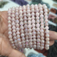 Nouveautés : Bracelets à breloques tendance en cristal de sodalite bleue naturelle ronde de 6 mm en vente